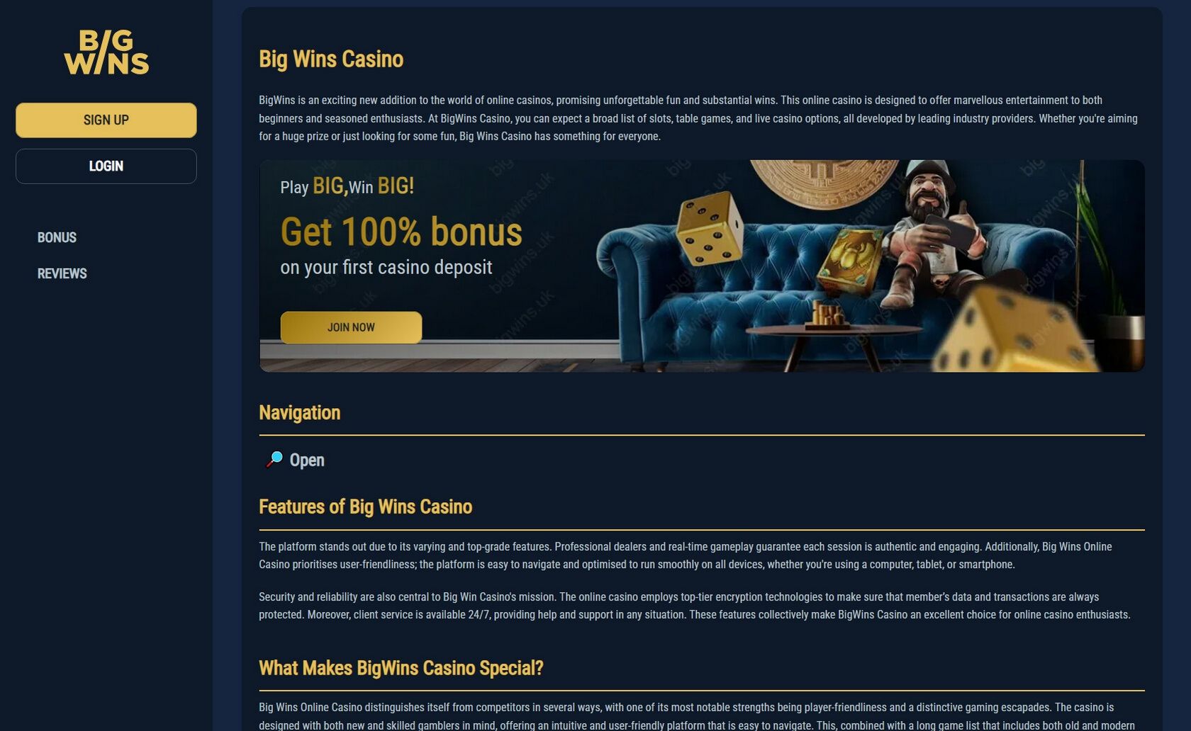 Bigwins.bet Gambling Establishment Benefit Codes